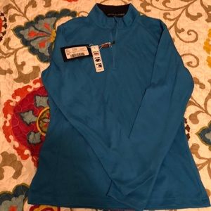 Ocean Blue Performance Pullover
